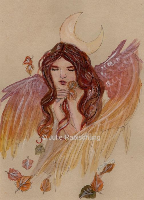 Autumn angel by Julie Rabischung